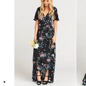 Show Me Your Mumu Floral Sophia Wrap Dress